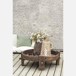 Blomst lilla/gr�nne nuancer