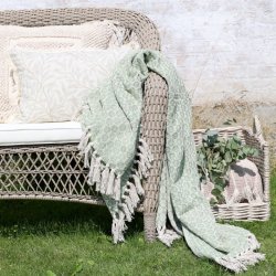 Aix Plaid af overskudsgarn - Verte