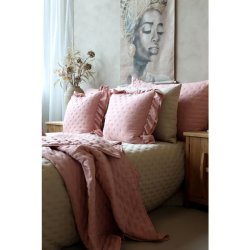 Aix Soft Pudebetr�k med fl�sekant - Old rose