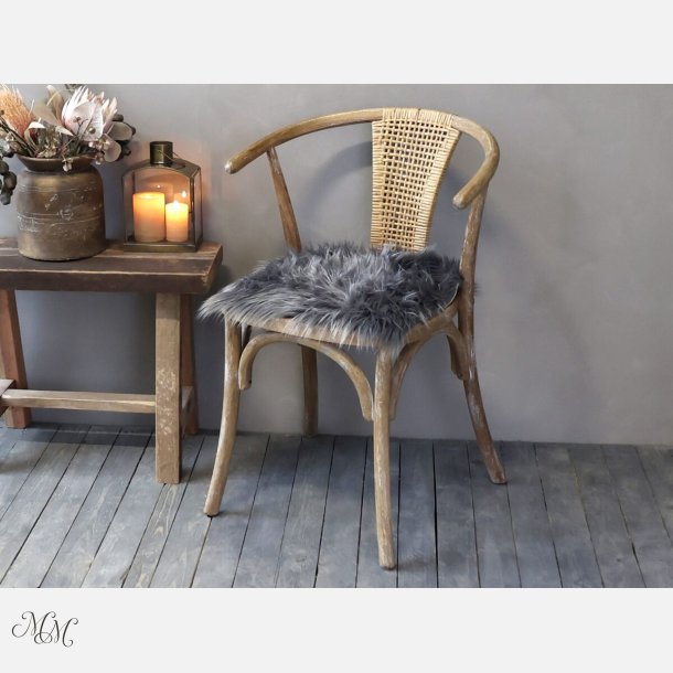 Imiteret Skind - m�rk gr�