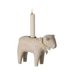 Maileg Lysestage - Lam - R�hvid