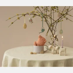Maileg Lysestage - Lam - Mint