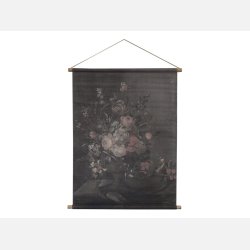 L�rred til oph�ng med blomsterprint