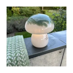 Mushroom glaslampe - Gr�n