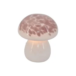 Mushroom glaslampe - Rosa