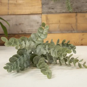 Kunstig blomst - Eukalyptus - gr�n