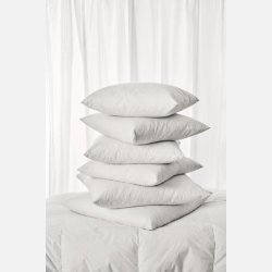 Monteringspude med andefjer og dun - 850 g - 60x60 cm