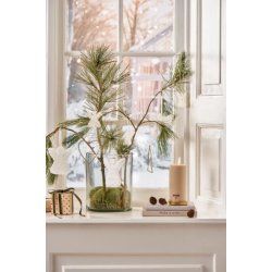 Bloklys med Hygge - Kit med rustic brown tryk