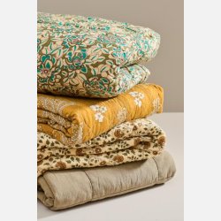Quilt Celina mosgr�nne blade