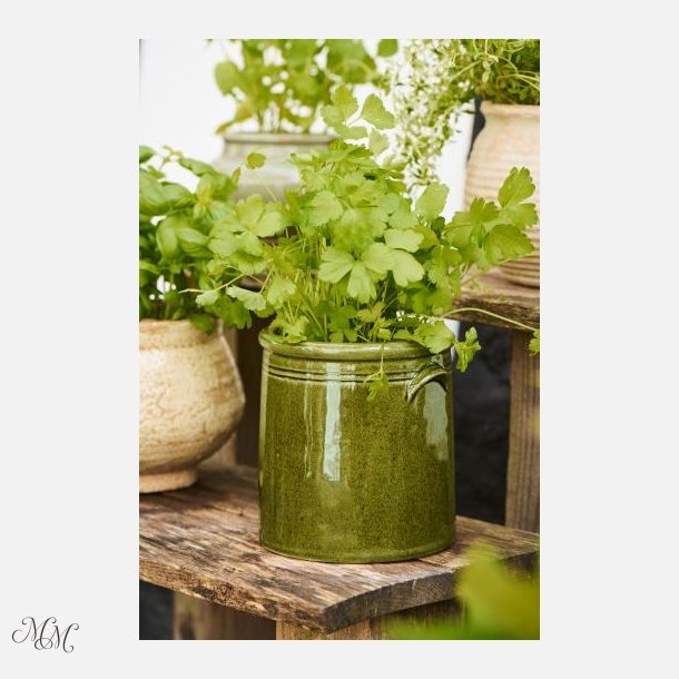 Skjuler med �rer - Mosgr�n distressed