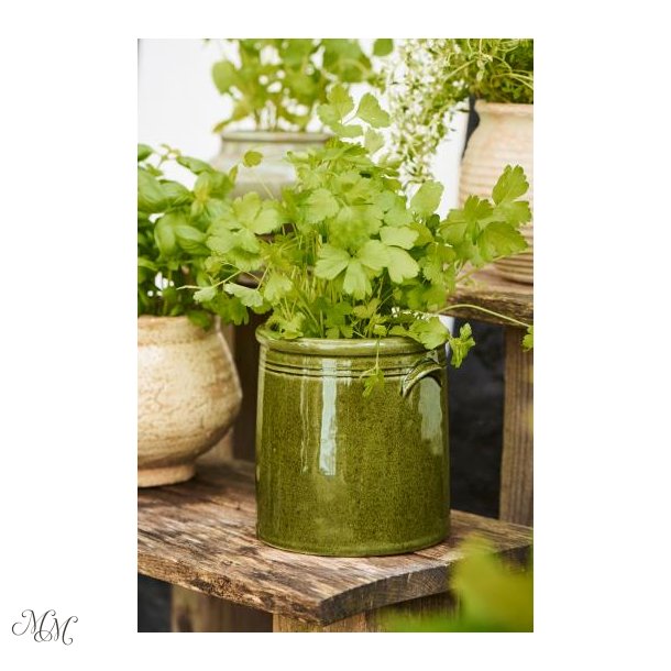 Skjuler med �rer - Mosgr�n distressed