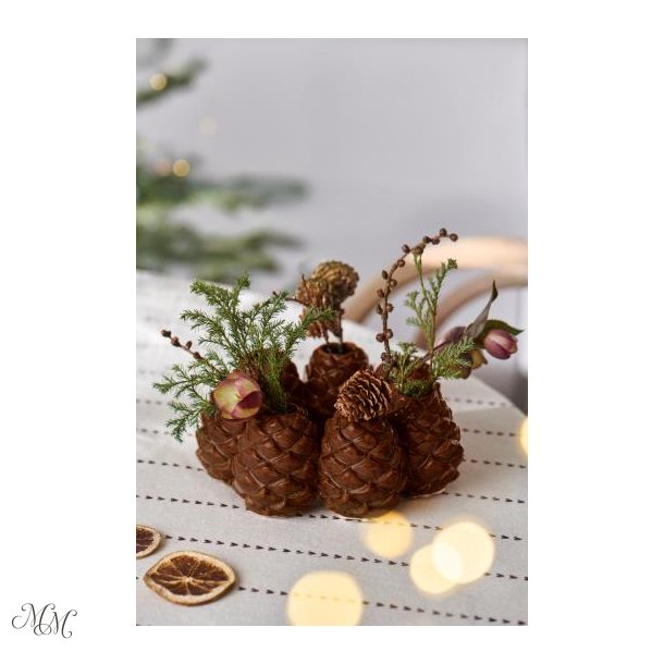 Vase til 7 blomster - Koglering