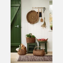 Bakke - Pileflet - Rund med 2 hanke - Stor