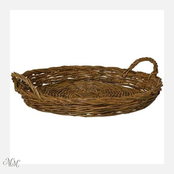 Bakke - Pileflet - Rund med 2 hanke - Stor