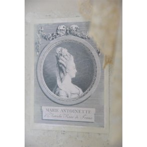 M�beldekoration med Marie Antoinette