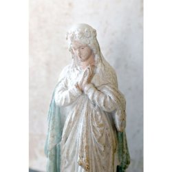 Madonna med Autentisk Patina
