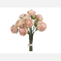 Fleur Ranunkel buket - Rosa