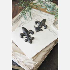 Lilje - Ornament - Dark vintage