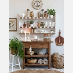 Opbevaringsglas med l�g af akacietr�