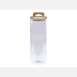 Opbevaringsglas med l�g af akacietr�