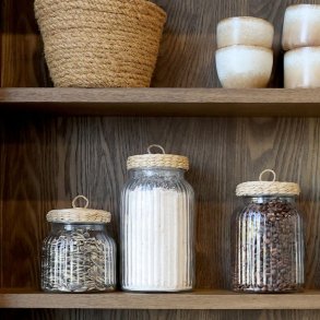 Opbevaringsglas med fletl�g