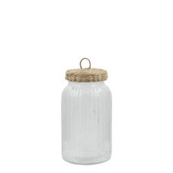 Opbevaringsglas med fletl�g