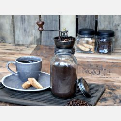 Kaffekv�rn med ekstra l�g