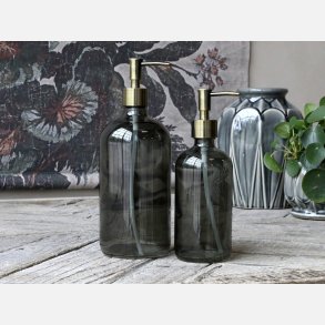 Flaske med 2 pumper 1000 ml. - kul