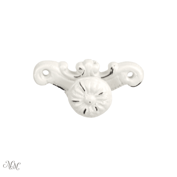 Knage med dekor - Antique creme