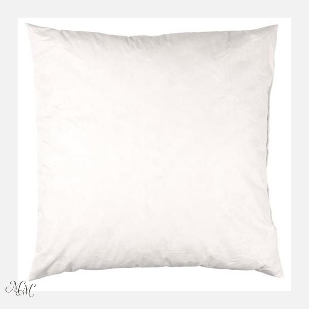 Monteringspude med andefjer og dun - 850 g - 60x60 cm