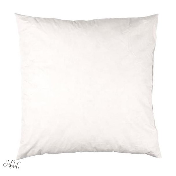 Monteringspude med andefjer og dun - 850 g - 60x60 cm