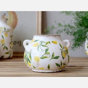 Limone Skjuler med citronmotiv