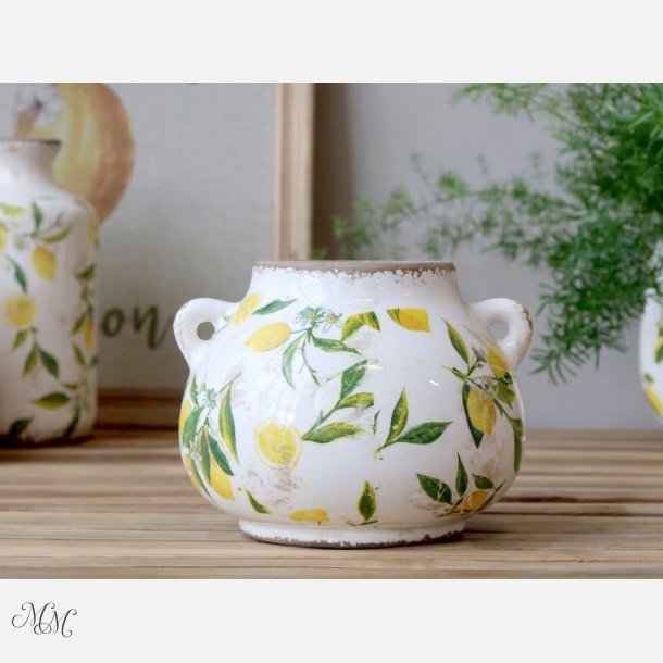 Limone Skjuler med citronmotiv