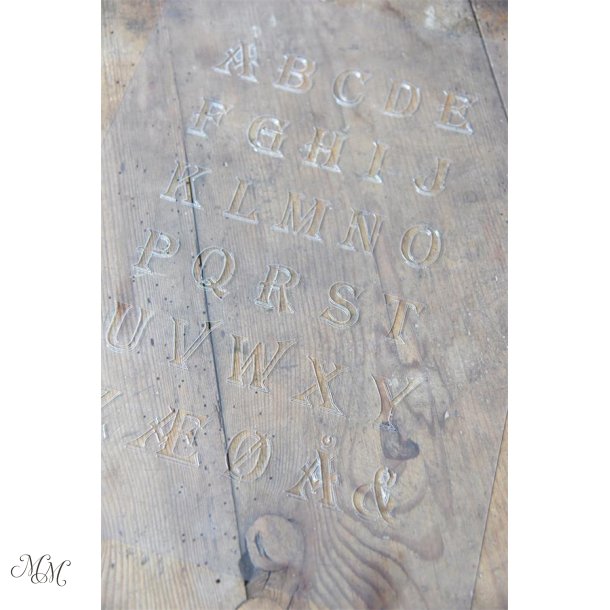 Stencil - Alfabet
