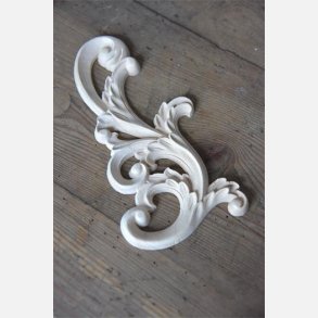 Tr� ornament - 20 x 10 cm - s�t af 2