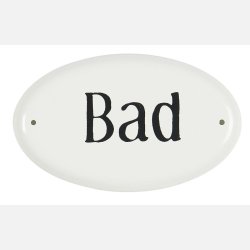 Metalskilt - Bad