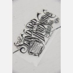 Stempel - Tekst Silver ware