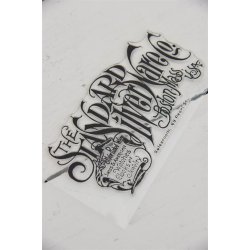 Stempel - Tekst Silver ware