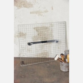 Trykplade med h�ndtag - 20 x 25 cm