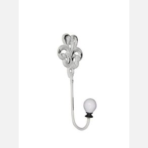 Knage med porcel�nknop og fransk dekor - antique creme