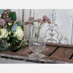 Vase i Klar Glas