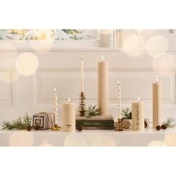 Bloklys med Hygge - Kit med rustic brown tryk