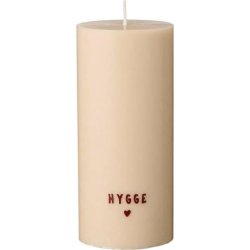 Bloklys med Hygge - Kit med rustic brown tryk