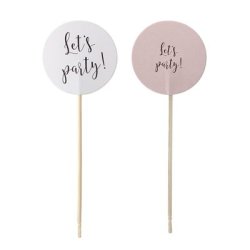 Deko Stick - Rosa - Papir