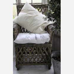 Monteringspude med andefjer og dun - 1150 g - 72x52 cm