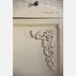 Tr� ornament - 24 x 15 cm - s�t af 2